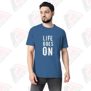 Camiseta cómoda ultrasuave esencial para hombre, apliques ecológicos de verano, telas vaqueras de pana Batik, parches de algodón 100% - Product Image 2