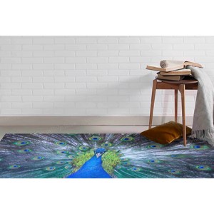 Alfombra de Regalo para Amantes de los Pájaros, Alfombra Estampada, Lavable a Máquina, Diseño Vibrante, Alfombra de Terciopelo de Lujo - Product Image 5