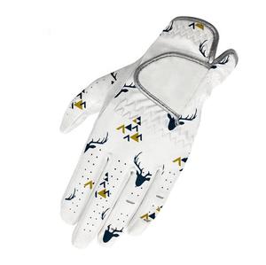 Guantes de golf profesionales de ajuste personalizado con palma antideslizante hechos de cuero Cabretta para un rendimiento óptimo en deportes y gimnasios - Product Image 3