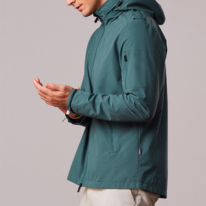 Veste coupe-vent de haute qualité personnalisée, veste de randonnée pour hommes, veste d'extérieur confortable, imperméable - Product Image 3