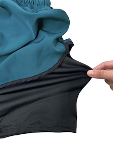 Pantalones cortos para correr 2 en 1 para hombre, pantalones cortos atléticos de secado rápido con forro de compresión, pantalones cortos deportivos para entrenamiento al aire libre, pantalones de entrenamiento de tenis - Product Image 4