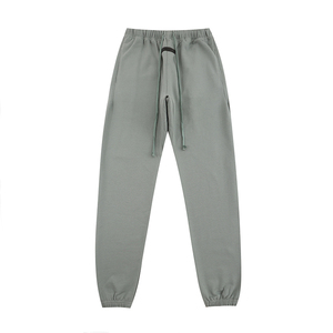 Men's Solid Color Drawstring Sweatpants Casual Loose Fit Mid Waist Cotton Pants Autumn Plus Size Men's Pants & <b>Trousers</b> - Product Image 2