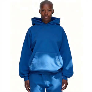 Custom plus-size <b>hoodies</b>, neutral street style, thickened dropped shoulders support personalized logo pattern printing design - Product Image 4