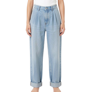 Jeans de Mezclilla Extra Anchos para Hombre, Corte Holgado, Estilo Urbano, Color Claro - Product Image 4