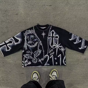 Camiseta personalizada de tu diseño, camisetas de algodón 100% de alta calidad, camiseta ajustada cuadrada para hombre al por mayor, ropa de calle, camiseta personalizada para hombre - Product Image 1