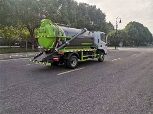 للبيع: شاحنات صهريج شفط مياه الصرف الصحي عالية الأداء مع مضخات تفريغ للصرف الصحي البرازي المتقدمة - Product Image 5