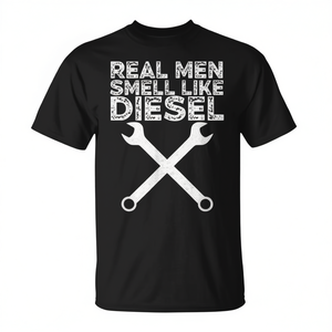 T-shirt promotionnel pour camionneur et mécanicien diesel, vêtement pour les travailleurs du carburant diesel - Product Image 2