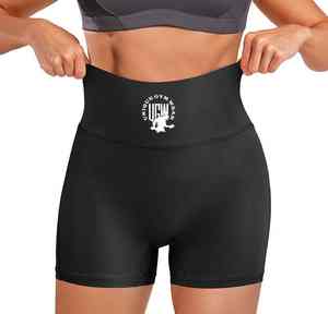 Vêtements de sport UNIQUE pour femmes, shorts de yoga écologiques à séchage rapide, doux, extensibles, taille haute, compression, personnalisables - Product Image 3