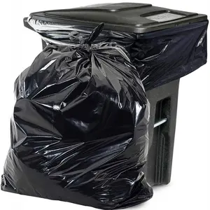 垃圾黑色袋可生物降解可堆肥可折叠垃圾包装销售