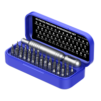 Set Obeng Presisi Profesional 55-in-1 UF-840098 dengan Bit Magnetik Aluminium untuk Perbaikan Elektronik dan Jam Tangan