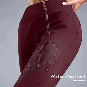 Vente en gros de leggings personnalisés à taille haute pour le yoga et l'entraînement, leggings solides en polyester souple, spandex/nylon, leggings de fitness pour gym - Product Image 4