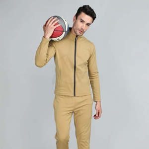 Chándal con cremallera de moda para hombre, cómodo y elegante, ideal para ropa informal y actividades deportivas, chándales OEM - Product Image 2