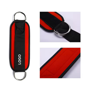Good Quality Custom Logo Gym Cable Machine <b>Work</b> Out <b>Belt</b> Neoprene Material Ankle Straps Durable Adjustable Non-Slip Hot Sale - Product Image 2