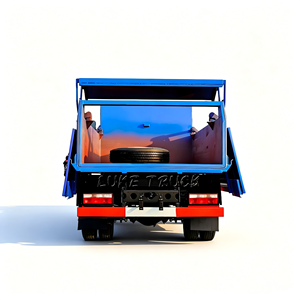 Camion benne basculante léger Dongfeng 4x2 de 6 à 10 tonnes pour l'assainissement municipal - Product Image 2