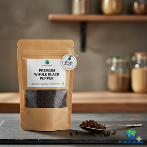 Pimienta Negra Cruda HP Valia Premium, Secada al Sol, Grado Alimenticio, a Granel, Grado de Exportación, de la India - Product Image 3
