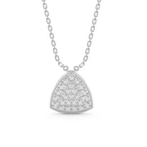 CLARA Juego de Collar y Pendientes de Plata de Ley 925 con Colgante Jules, Joyería Fina con Colgantes y Dijes - Product Image 1