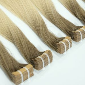 Extensions de cheveux invisibles à bandes adhésives, cheveux vietnamiens Remy double drawn, naturels, 100 grammes, prix de gros, produit de beauté pour femmes - Product Image 6