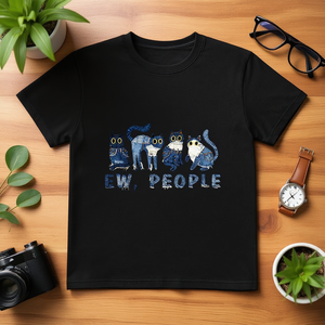 T-Shirt Casual Unisex Personalizzata 210GSM 100% Cotone - Stampa Rose - Product Image 3