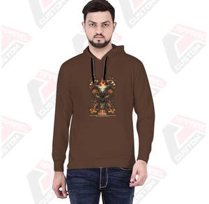 Sudadera con Capucha Ultra Cómoda para Hombre, 100% Algodón Premium, Suave y Confortable para Invierno, Diseño Bordado, Impresión Digital - Product Image 1
