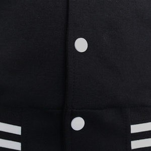 Veste universitaire personnalisée de qualité supérieure pour adultes et jeunes, couleur personnalisée, matière en laine, manches en cuir, col montant, hiver - Product Image 3