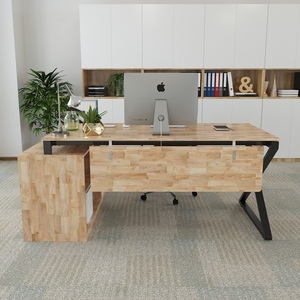 XConcept Executive <b>Desk</b> 160x160 Modern Contemporary L-Shaped Manager <b>Desk</b> <b>Foldable</b> Feature for <b>Office</b> Hospital Use Made Melamine - Product Image 5
