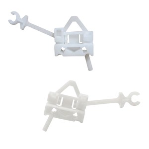 Ensemble de lève-vitres en plastique - Avant gauche et droit, pour Iveco Eurobus 2003-2012, Euro Cargo. - Product Image 1