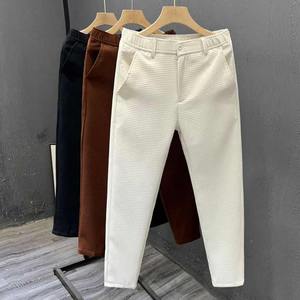 OEM Service Breathable High Quality <b>Men's</b> High-Grade <b>Men's</b> Casual <b>Summer</b> Fashion Slim Straight <b>Trousers</b> Young for <b>Men</b> for Sale - Product Image 6