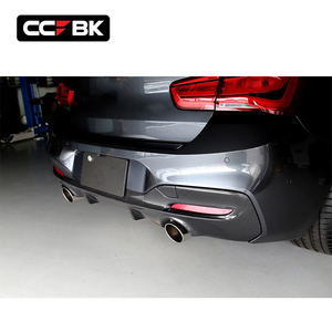 Difusor de Parachoques Trasero Inferior de Fibra de Carbono Seca Estilo 3D para <span class=keywords><strong>BMW</strong></span> F20 F21 M Sport LCI 120i 125i 135i 140i 2015-2019, 51128060303 - Product Image 3