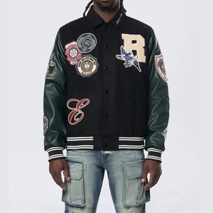 High Quality Stylish Men's Letterman Varsity Jacket <b>Wool</b> Liner Unique Design Super Customized Baseball Jacket OEM Service Custom - Product Image 2