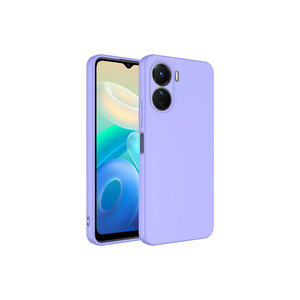 Coque de protection en silicone de qualité supérieure TYGO Mara Lansman Series pour Vivo Y16 Y19, coque de téléphone portable en TPU souple Realme A34-Lila - Product Image 1
