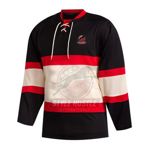 Jersey de Hockey sobre Hielo de Material Duradero, Corte Ajustado y Cómodo, Hecho en Pakistán - Product Image 2
