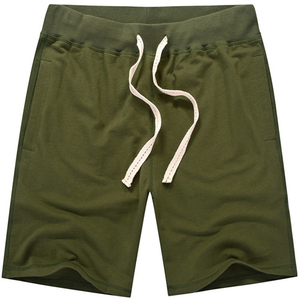 Shorts de survêtement de sport en coton de haute qualité pour hommes, avec logo OEM personnalisé, teints dans la couleur, pour la gym, la course, le surf et la plage, l'été - Product Image 5