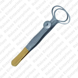 Venta al por mayor precio barato de acero inoxidable Desmarres Chalazion fórceps instrumento médico Desmarres Chalazion fórceps para la venta - Product Image 6