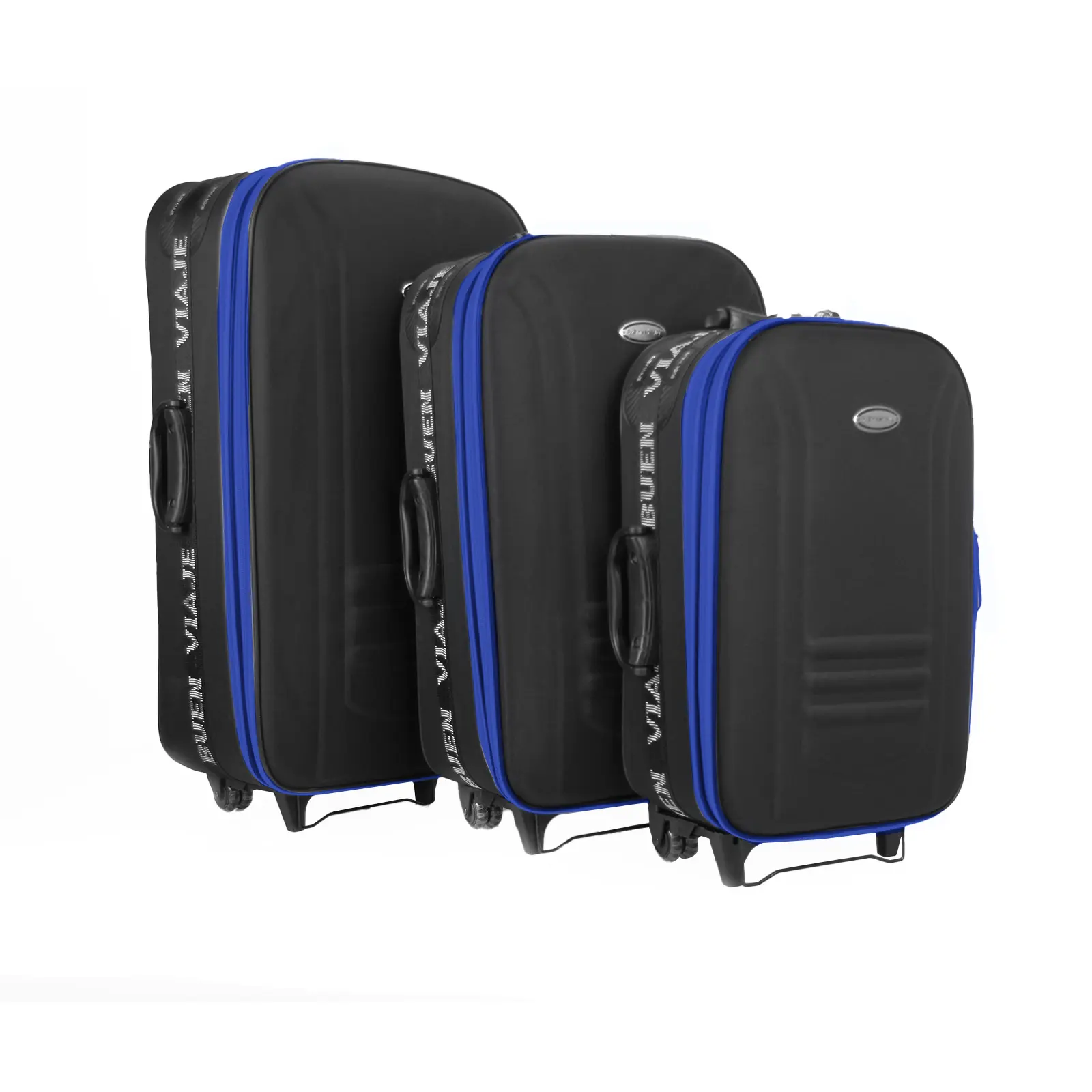 Elegante Holen 3 en 1 maleta de viaje importada Trolley bolsa de equipaje con estuche de tela