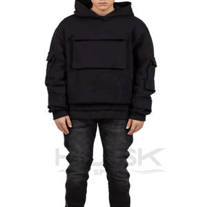 100% Cotton Street Wear <b>Men's</b> <b>Zip</b>-<b>up</b> <b>Hoodie</b> Slim Fit <b>Black</b> Animal Pattern Custom Logo for Spring - Product Image 2