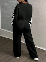 Ensemble de survêtement unisexe personnalisé en coton 100 % écoresponsable, coupe oversize, couleur unie, effet délavé, pour femme, idéal pour l'hiver et le streetwear