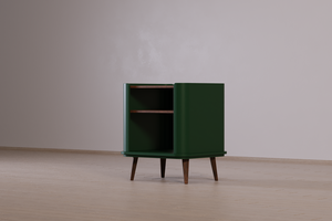 Mesa auxiliar de alta calidad de diseño tradicional convertible de madera de teca maciza para dormitorio y sala de estar, muebles de apartamento - Product Image 3