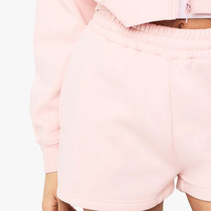 Sudadera con Capucha Corta para Mujer, Diseño Moderno para Ropa Urbana, Material de Felpa Resistente, Precio de Fábrica Económico, con Logotipo Personalizado - Product Image 3