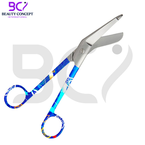 Tijeras quirúrgicas curvas y rectas, instrumentos de vendaje quirúrgico de acero inoxidable de la mejor calidad, tijeras de vendaje Lister - Product Image 4