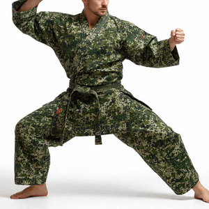 ชุดคาราเต้พิมพ์ลายพรางแบบกำหนดเอง ชุดนักมวย ชุดยูโด ชุดคาราเต้แบบซับลิเมชั่น สำหรับทุกเพศ - Product Image 3