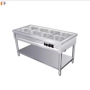 Baño María Eléctrico Comercial para <span class=keywords><strong>Comida</strong></span> Rápida, Exhibidor de Alimentos Calientes para Restaurante, Calentador de Alimentos para Buffet - Product Image 3