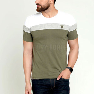Venta caliente Camiseta de los hombres Diseño de logotipo personalizado Transpirable y elegante 100% algodón Precio al por mayor - Product Image 4