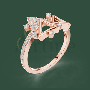 Anillos apilables de Plata de Ley de 14K Diseño minimalista - Product Image 1