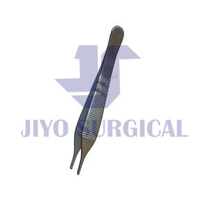 Fórceps de tejido Adson lisos de 12 cm y 4,75 ", fórceps quirúrgicos de acero inoxidable con pinzas de vendaje médico para dientes - Product Image 2