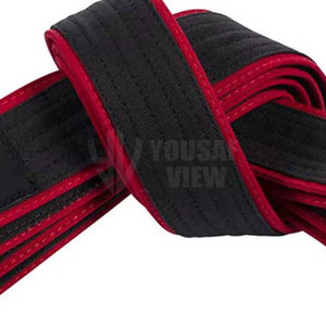 Cinturones de Artes Marciales de Poliéster/Algodón Duraderos al por Mayor 2026, Cinturones de Entrenamiento Unisex de Alta Calidad con Logotipo Personalizado - Product Image 5