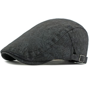 <b>Beret</b> Cap Men Women Spring Summer Sun <b>Hat</b> Breathable Linen Artist Painter <b>Beret</b> <b>Hat</b> Male Female Flat Cap Adjustable <b>Beret</b> - Product Image 1