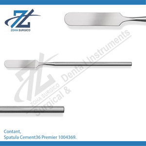 Spatule à ciment 36 Premier, instruments chirurgicaux dentaires manuels réutilisables, poignée ergonomique, certifiée CE, fabricant Pakistan - Product Image 2
