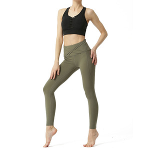 2025 mejor diseño ecológico de cuatro vías estiramiento SMART FABRIC secado rápido transpirable ropa deportiva de mujer logotipo personalizado más conjunto de Yoga - Product Image 1