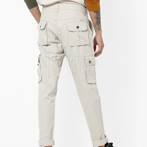 Pantalon Cargo pour Hommes de Couleur Personnalisée multi-Poches Pantalons pour Hommes Marque Privée Pantalons Cargo pour Hommes Lavés à Vendre - Product Image 3