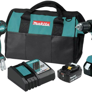 <b>Makita</b> XT269T 18V LXT Lithium-Ion Brushless Cordless 2-Pc. Combo Kit (<b>5.0Ah</b>) Electric Keyless Variable OEM <b>Battery</b> Packs - Product Image 1